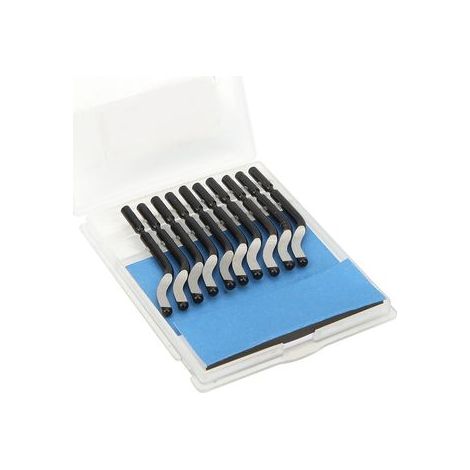 Tête de coupe de remplacement de lame de couteau de coupe, pour gratter le fer plastique PVC BS1010 20 pièces (1/5)