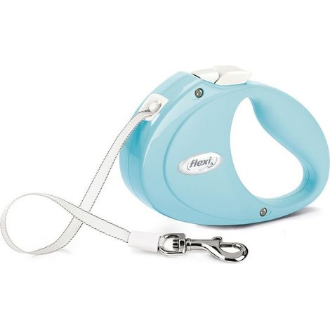 Correa para Perro Flexi Puppy 2 m Azul (1/4)
