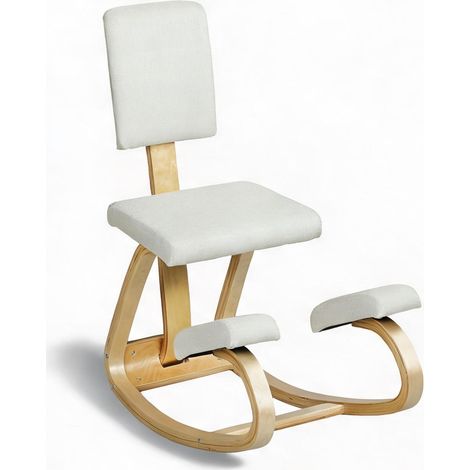 Chaise de bureau crema 84 x 51 x 93 cm (1/5)