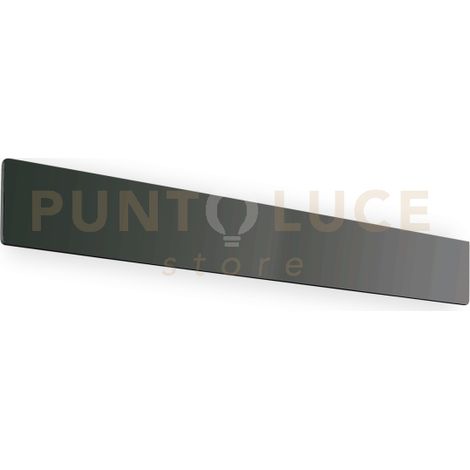 Ideal Lux applique moderna Zig Zag 1 luce LED integrato nero metallo