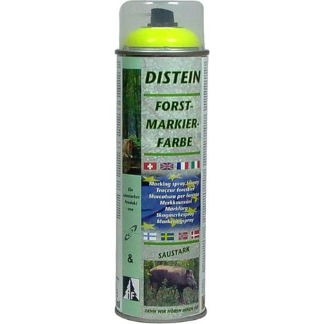 Traceur forestier fluo jaune - Aérosol 500 ml