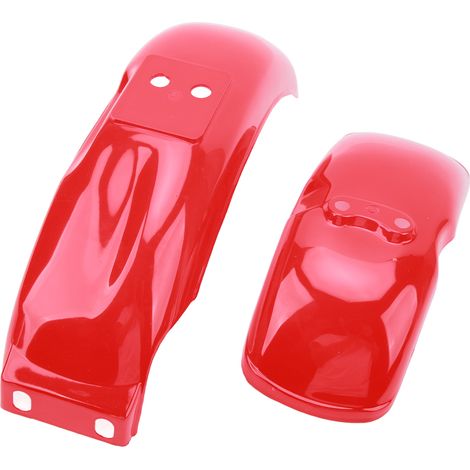 Garde-boue avant et arrière rouge brillant pour motos Z50, Z50A, Z50J, Z110 et Z125, roues de 8 ou 10 pouces. (1/5)
