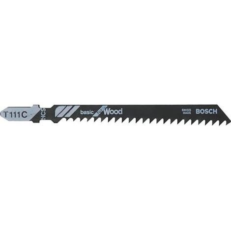 BOSCH HOJA DE SIERRA DE CALAR T 111 C BASIC FOR WOOD