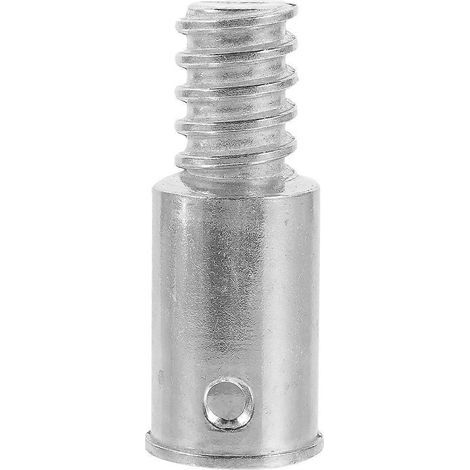 Manche de balai de rechange à embout fileté, kit de réparation pour manche de balai à embout fileté-7.50X2.80X2.80CM-Silver (1/3)