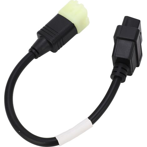 6-poliges OBD2-Diagnosekabel, stabiles Getriebe, ABS-beständig, alterungsbeständig, tragbar für Z900, Z900RS, ZX10R, ZX14R (1/5)