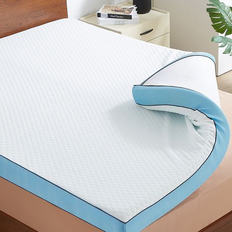 CASABEL Surmatelas Mémoire de Forme, 7 cm d'épaisseur, 140x190cm (1/5)