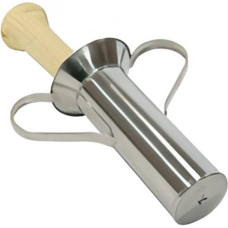 Machine à churros en Inox et bois - Hauteur : 23,5cm