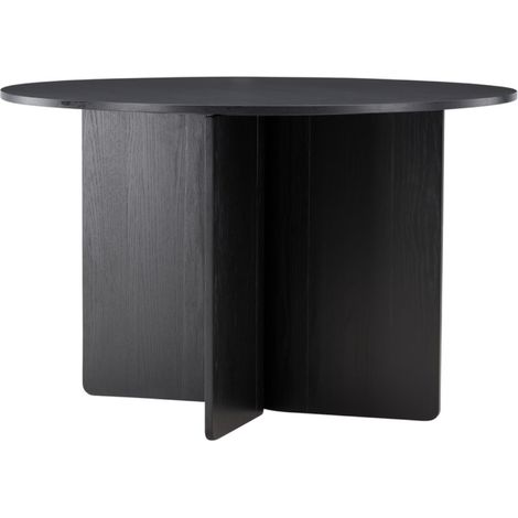 Table à Manger Ronde "Tyreso" 120cm Noir