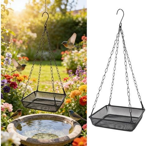 Mangeoire à oiseaux suspendue de Gaasplatform pour le jardin et les loisirs de plein air (1/5)