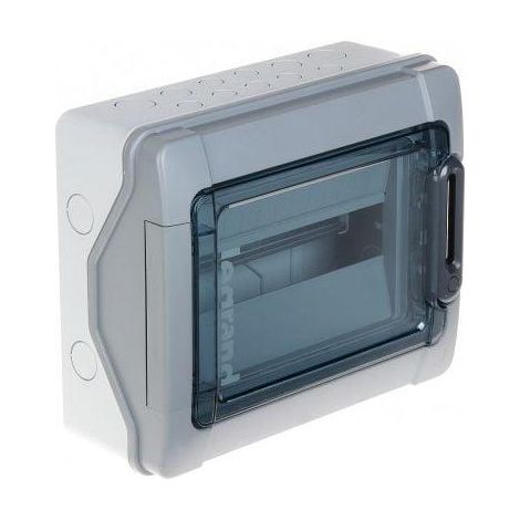 Legrand Elektrischer Verteiler Modell TH 35 transparent 12 Module