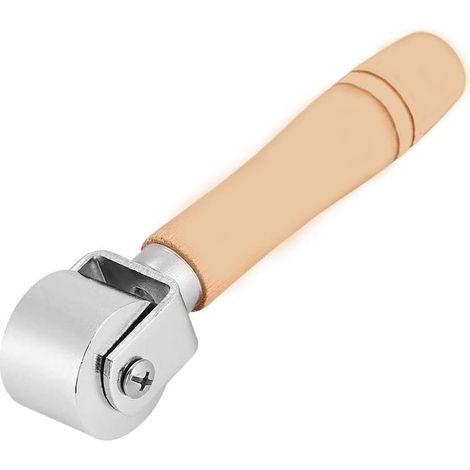 Rouleau presse cuir pour collage et soudure d outils outil de couture manuel pour marquage et assemblage de cuir accessoire pour artisanat