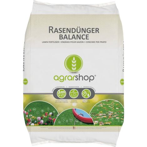 Agrarshop Rasendünger Balance 25 kg Sofortwirkung Langzeitwirkung Turboeffekt (1/5)
