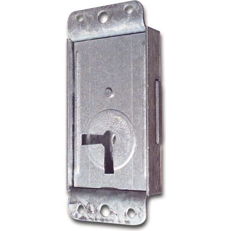 Serrure pour jardinière de sécurité, droite, verrouillage 61005 unique