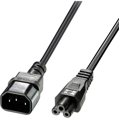 Lindy 30341 cavo di alimentazione Nero 2 m Accoppiatore C14 Accoppiatore C5 (1/5)