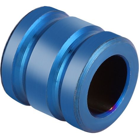 Lanière EDC extérieure en alliage de titane TC4 avec perle en paracorde et pendentif (taille S) (bleu) (1/5)