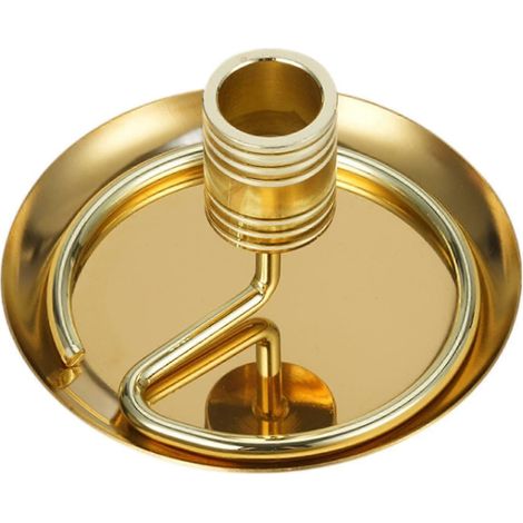 Support pour rouleau de moxibustion en absinthe avec base et siège de moxibustion pour terrasse, hôtel, camping, salon, intérieur et extérieur.-Golden (1/5)