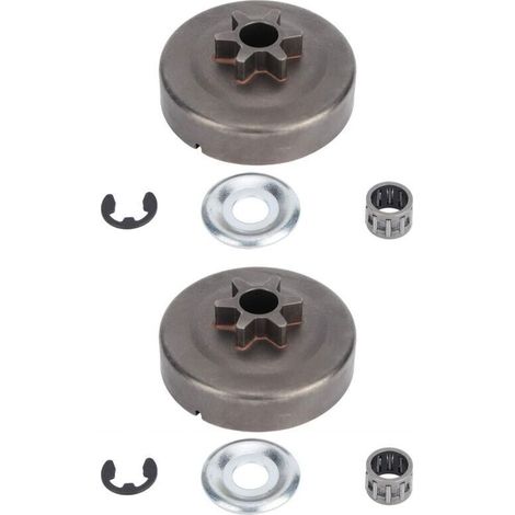 2-piece clutch drum sprocket kit for STIHL 017 018 021 023 025 MS170 MS180 MS210 MS230 MS250 1123 640 2003 (1/4)