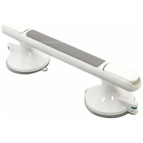 Maniglione di sicurezza per doccia, barra di supporto da 30 cm con potente ventosa per vasche e docce, barra di sicurezza per doccia, barra di equilibrio senza foratura per il bagno - AquaForge (1/5)