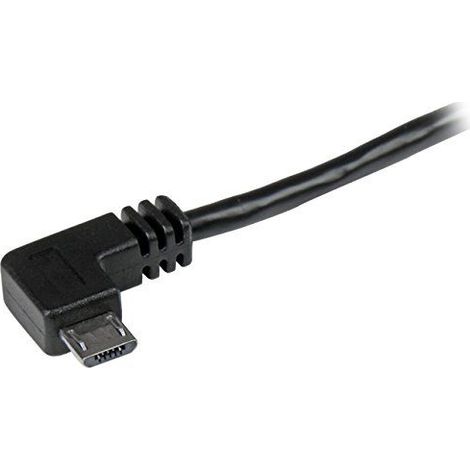StarTech.com Micro USB Kabel mit rechts gewinkelten Anschlüssen - Stecker/Stecker - 2m (1/5)