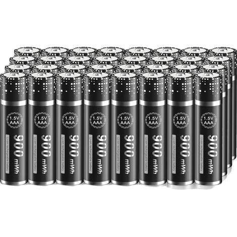 Batería recargable de iones de litio, compatible con mandos a distancia, carga rápida, 32 pilas AAA. (1/2)