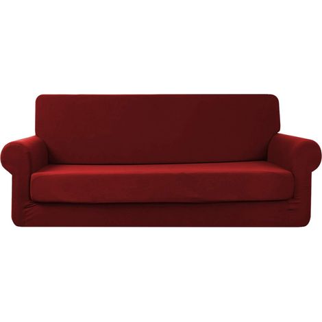 Elegant stretch sofa cover, machine washable 1/2/3/4 seater sofa cover, pet sofa protector, anti-mite and anti-wrinkle protection (1/5)