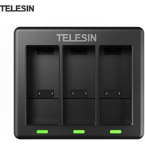 Chargeur de batterie de remplacement TELESIN GP-BCG-902 pour caméra GoPro HERO 9