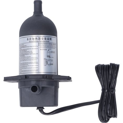 Réchauffeur de moteur pour générateur diesel à démarrage automatique, préchauffage du liquide de refroidissement, 1000 W, 240 V, pour l'hiver (1/5)
