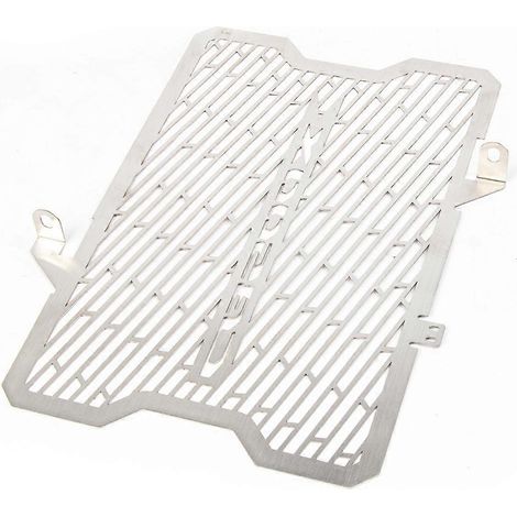 Grille de protection/cache de refroidissement sur mesure pour radiateur Honda CB500X, grille argentée (1/5)