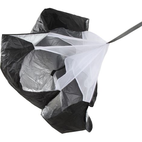 Entraînement de vitesse en course à pied avec parachute de résistance, parachute de course à pied, parachute de sprint, parachute de football, entraînement de vitesse sportif, noir (1/5)