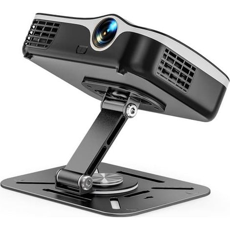 Support de projecteur réglable avec rotation à 360 degrés pour bureau, mur et plafond