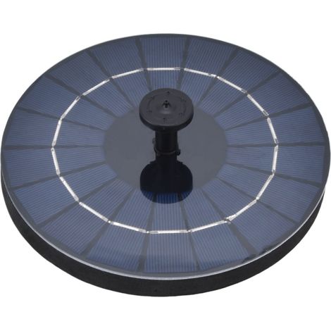 Solarbetriebene Vogeltränkenpumpe, 9V 3,5W, schwimmende Wasserbrunnenpumpe für den Außenbereich, geeignet für Teich, Schwimmbad, Aquarium und Fischbecken (1/5)