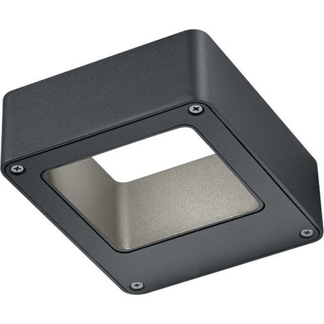 Applique Led Esterno Parete 4,5W Antracite 12x14,5 cm Reno GD Trio (1/4)