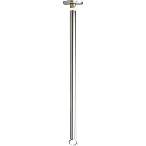 Delabie Support de plafond L1000mm pour barre VH Ø20mm inox poli brillant