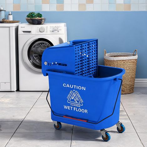 Accessoire de nettoyage azul en plástico métal 60 x 27 x 70,5 cm (1/5)