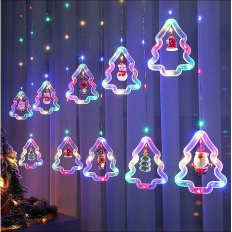 Décoration intérieure, décoration de fenêtres, Christbaumschmuck, (Bunter Weihnachtsbaum) (1/5)