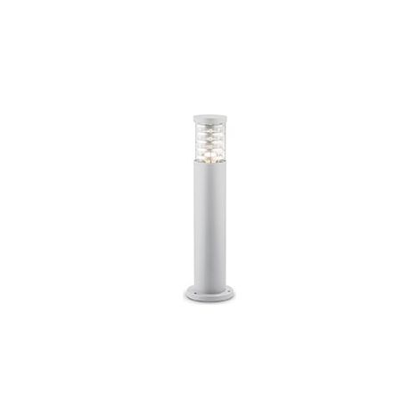 Ideal Lux Tronco - 1 leichter Außenpoller in Weiß IP44, E27