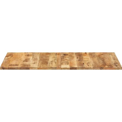 Maison Exclusive - Tischplatte Massivholz Mango 25-27 mm 140x60 c
