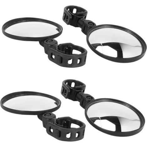 2X Rétroviseur de Scooter pour M365 M365 Pro pour ES1 ES2 Qicycle EF1 Rétroviseur de Vélo (1/2)