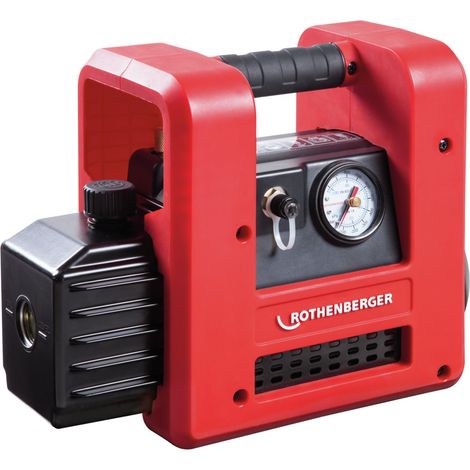 ROTHENBERGER ROAIRVAC R32 1.5 zweistufige Drehschieberpumpe, 230V, 42 l/min - 1000002399 (1/4)
