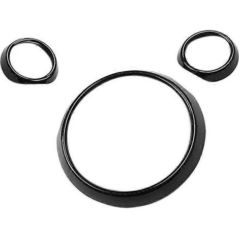 Cache de sortie d'air de tableau de bord en fibre de carbone pour MINI Countryman R60 (1/5)