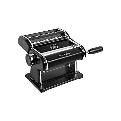 Marcato Atlas 150 máquina de pasta negro aluminio anodizado (1/5)