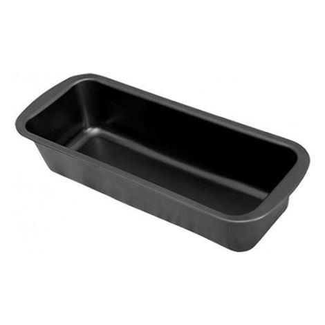 Molde plumcake en acero al carbono de 25 x 11 x h 7 cm - resistente y fiable, ideal para crear deliciosos postres caseros.