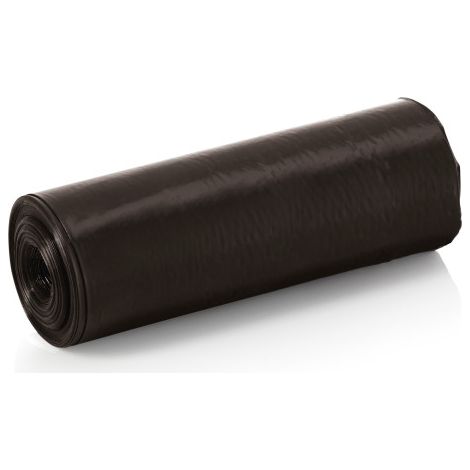 Sacs poubelle 80 x 115 cm 130 ltr 55 my noir rouleau de 20 LDPE - Was Germany (1/2)