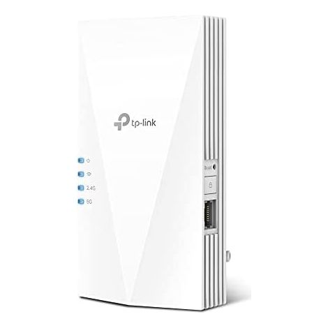 TP-Link RE700X - Ripetitore WiFi 6, Amplificatore WiFi AX3000, 1 porta Gigabit Ethernet, MU-MIMO, One Mesh (1/5)