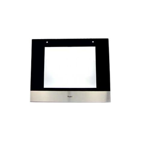 Finestra esterna originale 595x482 mm per forno - stufa Whirlpool - 481010359606