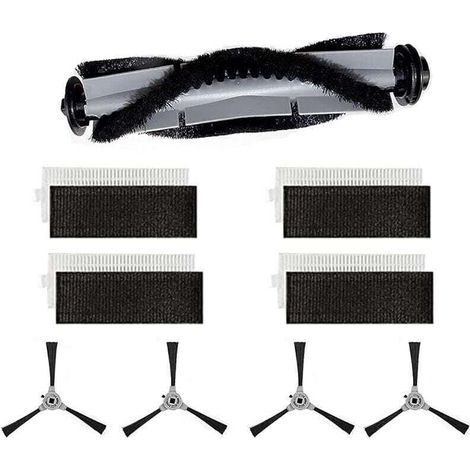 Kit accessoires de rechange pour aspirateur Venga VG Rvc , XU,3000 - Brosse principale - Filtres HEPA - Brosse latérale - KZQ (1/4)