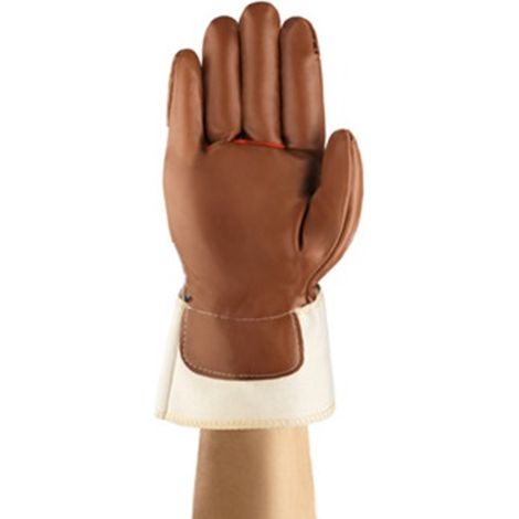 Gant docker Hyd-Tuf™ ActivArmr® 52-547 enduit nitrile marron T10 - ANSELL - 181682