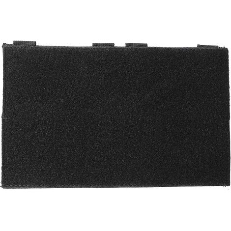 Panneau Velcro, panneau de patchs tactiques Velcro, patchs à faire soi-même, panneau Velcro, panneau d'affichage de patchs, noir.