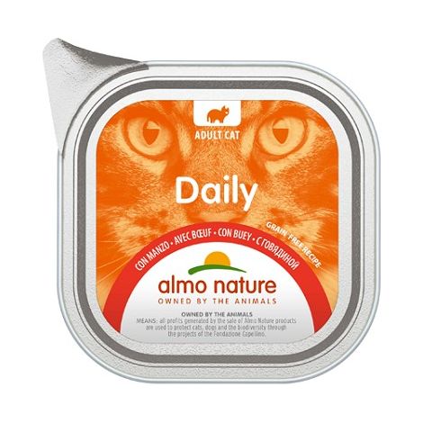 ALMO NATURE - DAILY MENU ADULT CON MANZO VASCHETTA 100,00 GR