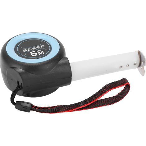 Ruban à mesurer 5m x 25mm, verrouillage automatique précis, ruban rigide rétractable pour chantier, menuiserie et bricolage, outil de mesure professionnel. (1/5)